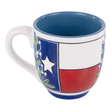 Texas Flag and Flower Mug