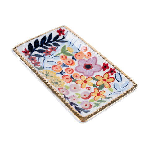Petals & Posies Trinket Tray