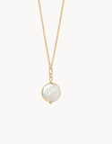 Survivor Coin Pearl Sea la Vie Necklace
