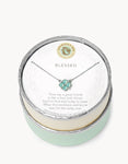 Blessed sea foam clover sil