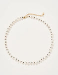 Pearl rope necklace
