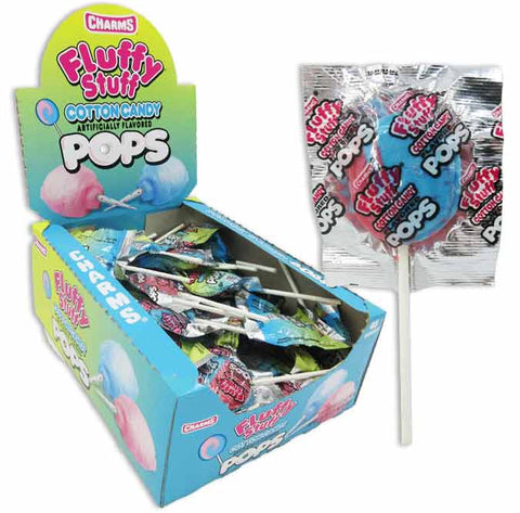 Cotton Candy Charm Pops
