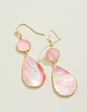 Batina Earrings Pink mother of pearl