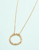 Endless 18" crystal necklace