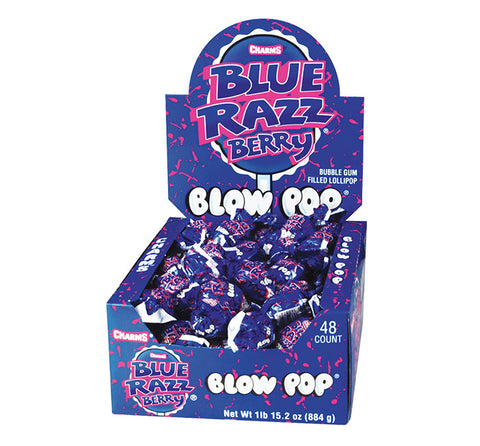 Blue Raz Blow Pops
