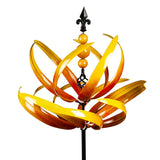 Yellow Lotus Wind Spinner (Pickup Only)