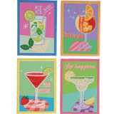 Girl's Night 5 O Clock Somewhere pixel pop