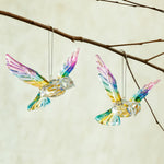 Acrylic Hummingbird Hanging decor