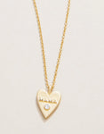 Mama heart neckalce