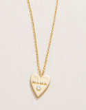 Mama heart neckalce