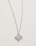 SLV Never Give up Lotus Silver
