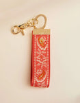 Paisley keychain