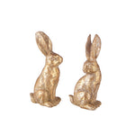 Gold Resin Rabbit