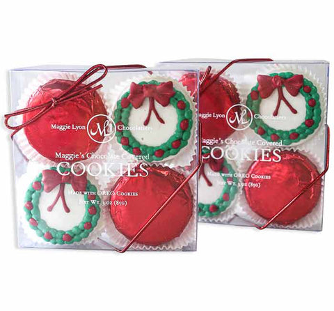 Maggie Lyon Wreath Decorated Cookies (pickup only)