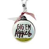 Puff Mascot Ornament A&M