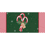 Candy Cane Sassafrass Mat