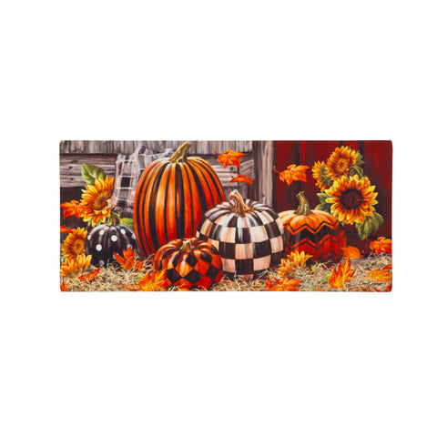 Fall Harvest Pumpkin switch mat