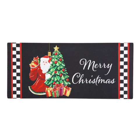 Jingle Bell square saffafrass mat