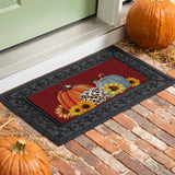 Animal print pumpkin switch mat
