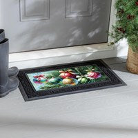 Holiday Ornament Sassafrass mat