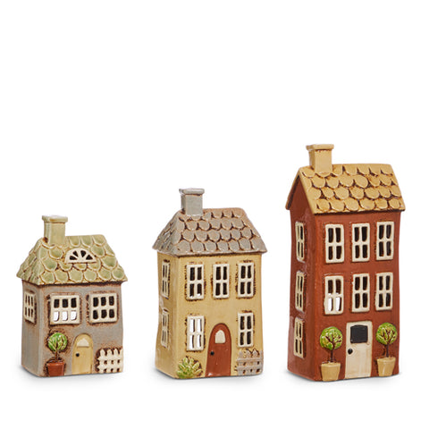 Ceramic Houses - 3 Sizes