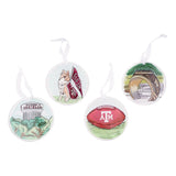 Texas A&M Ornament Set