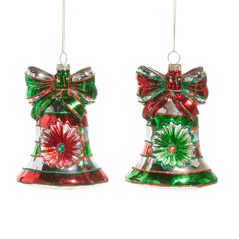 Vintage Christmas Bell Ornament