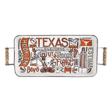 Texas College Enamel Tray