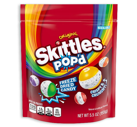 Skittles POPD Freeze dried peg bag