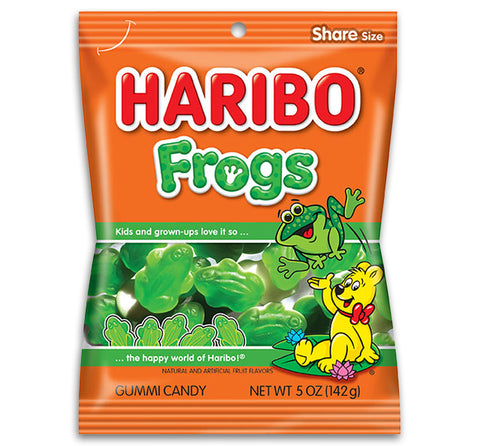 Frogs Haribo Peg bag