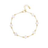 Margaret Dainty Clover Bracelet
