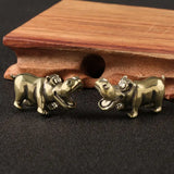 Brass Tiny Hippo