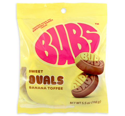 Bubs Sweet Ovals Banana Toffee