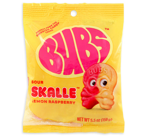 Bubs Sweet Skalle lemon raspberry