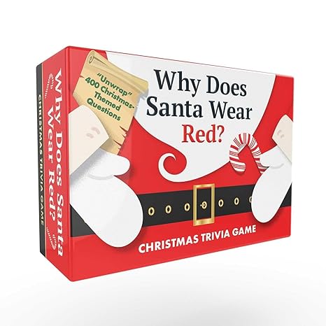 Why Does Santa Wear Red Trivia Game