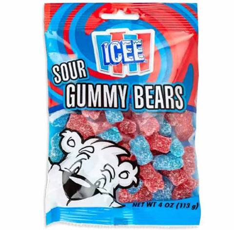 Icee Sour Gummy Bear