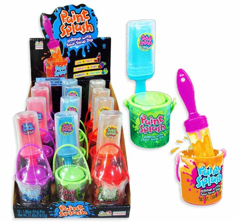 Kidsmania paint splash lollipop