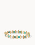 Tila stretch bracelet turquoise