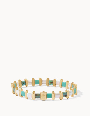 Tila stretch bracelet turquoise