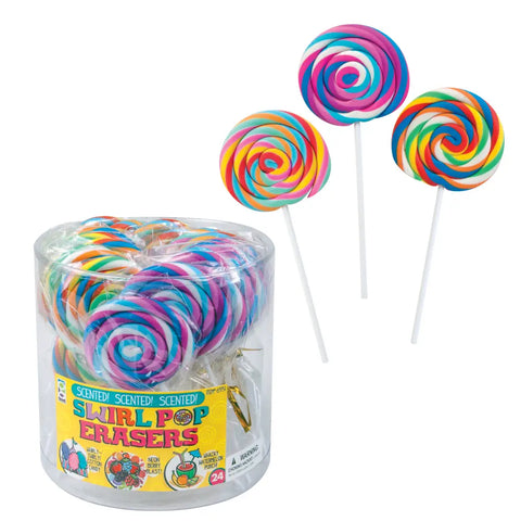 Lollipop Erasers