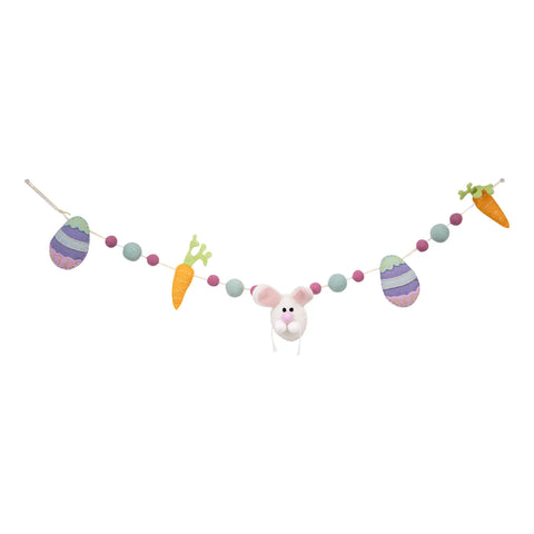 bunny felt banner