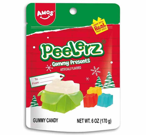 Amos peelerz gummy presents