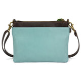 Hippo blue mini crossbody