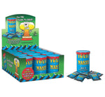 Toxic waste blue drum