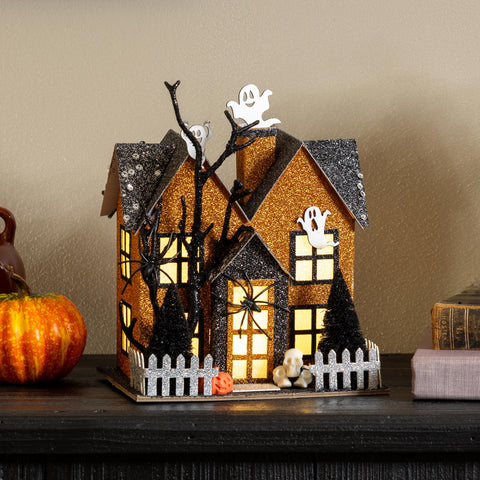 Haunted House LED Table Decor