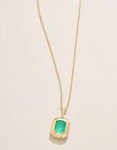 Petite Chateau Necklace Ocean Green