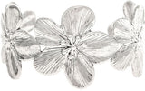 Hibiscus Flower Cuff Bracelet