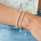 3mm pully tennis bracelet