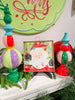 Mini Kross Merry & Bright Santa & Bulbs