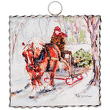 MIni Rozie Bringing home the tree